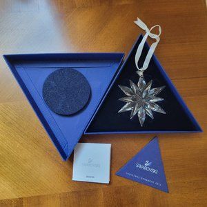 Swarovski Christmas Ornament 2011 Limited Edition